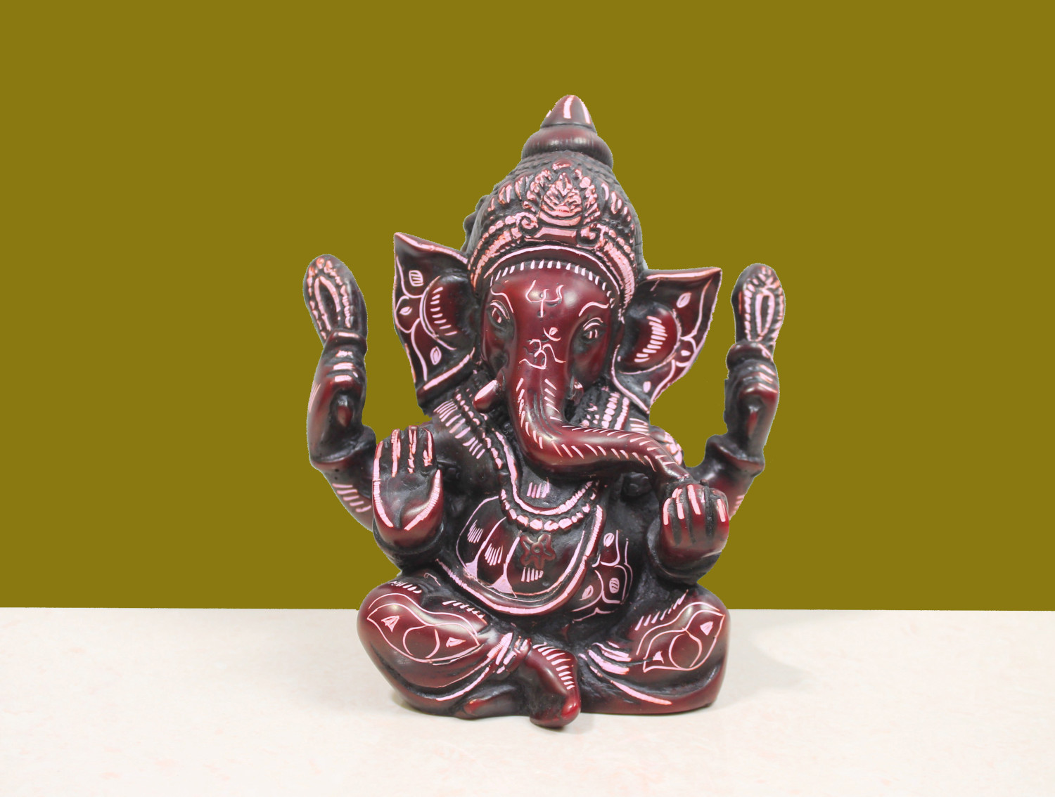 Resin Ganesh Etching