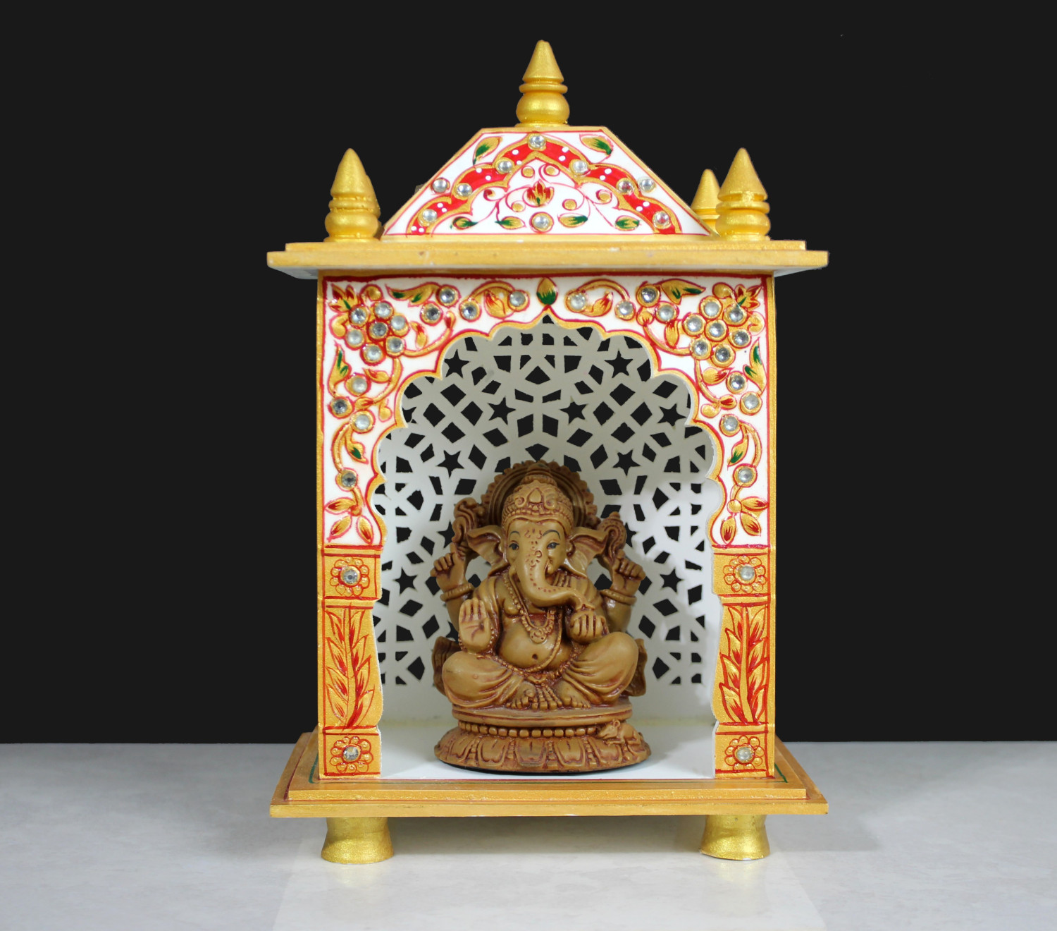 CULTURE MARBLE PAINTED TEMPLE