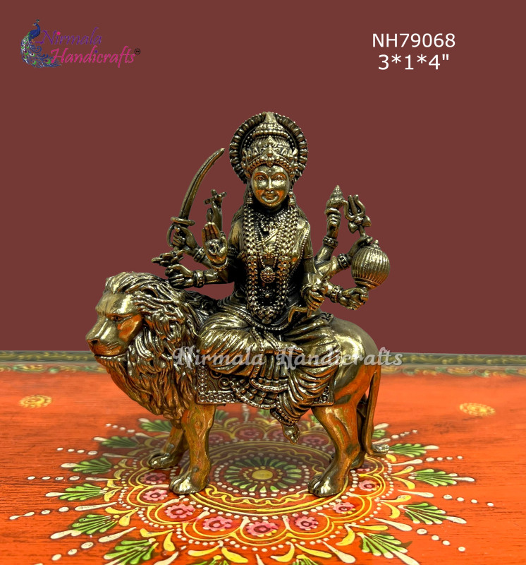 Brass Maa Durga Sitting