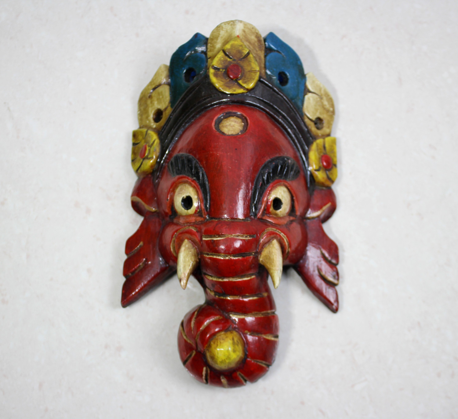 Wooden Ganesh Mask