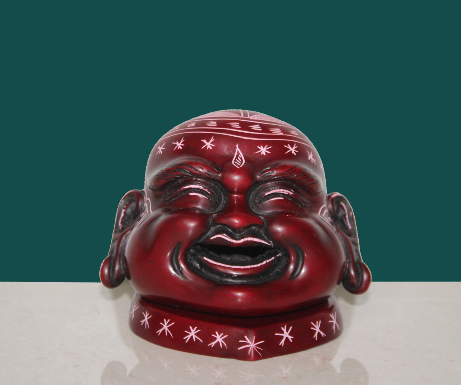 Resin Laughing Buddha Table Decor