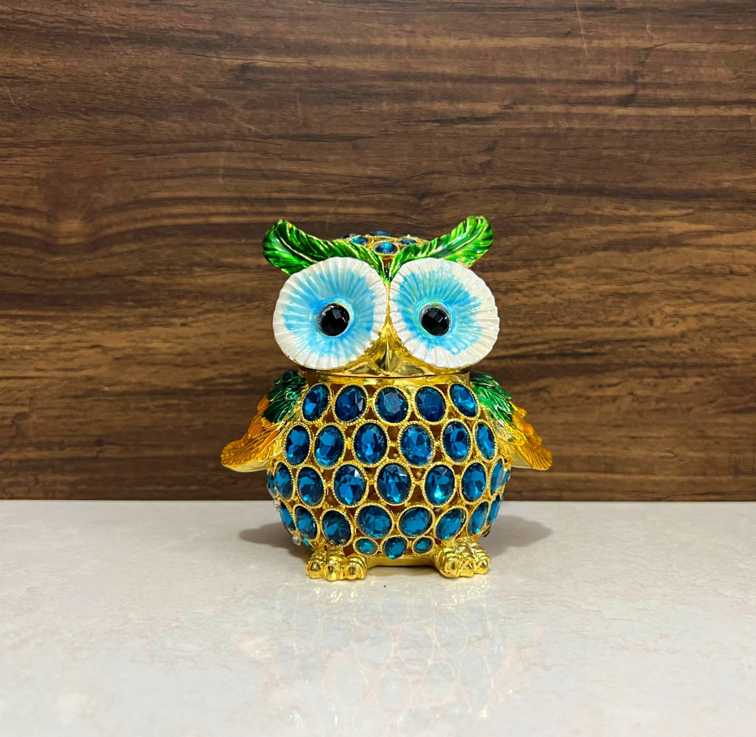 Brass Owl With Wings
