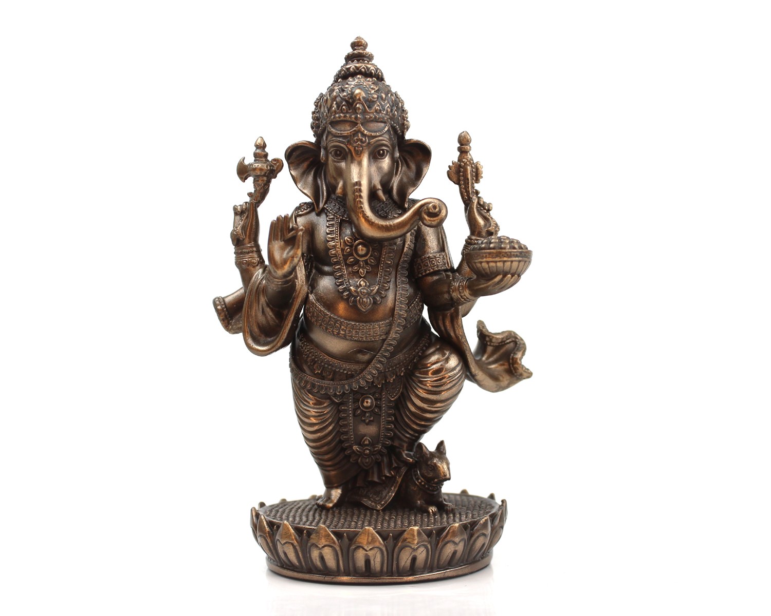 POLYRESIN DANCING GANESH