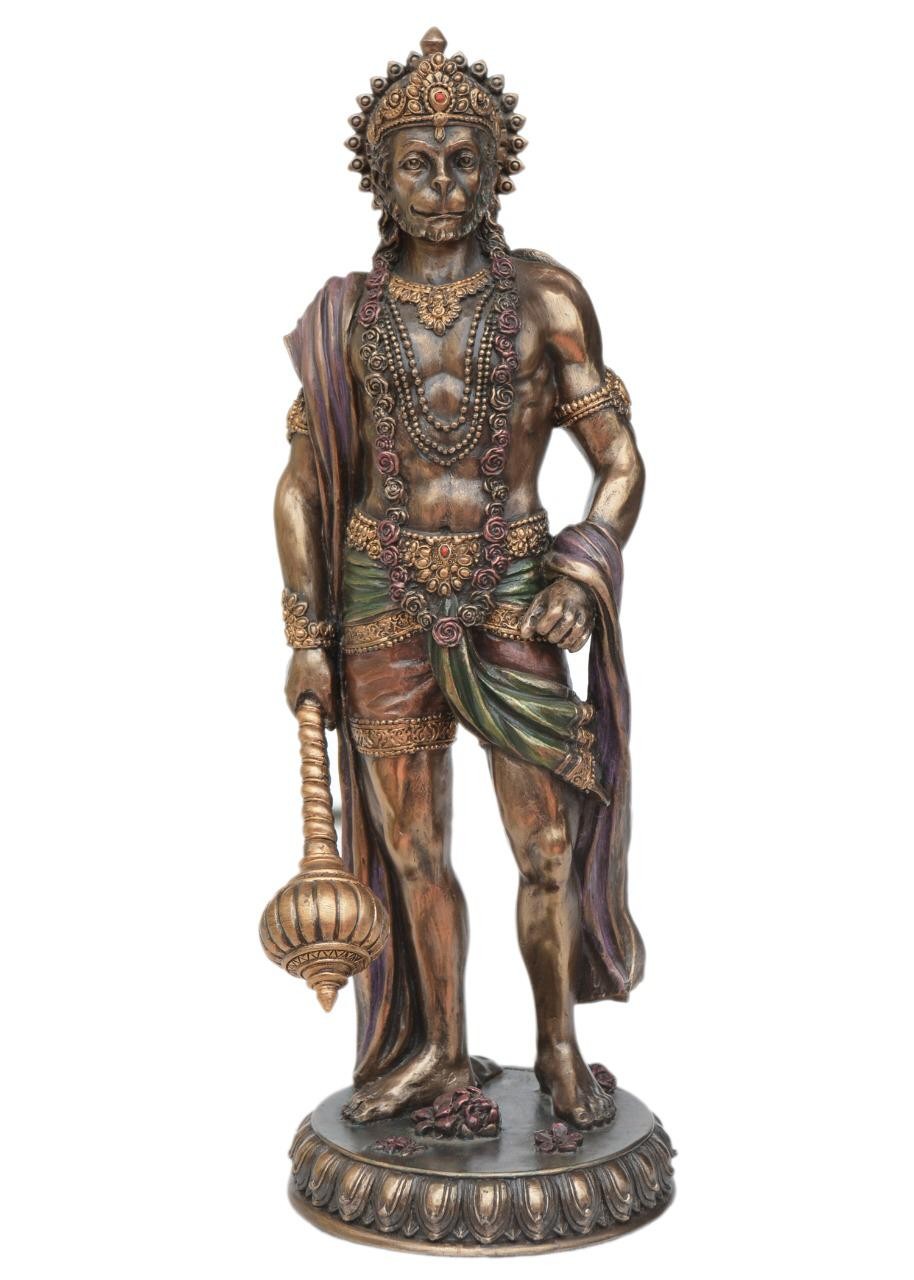 Copper Finish Hanuman Ji Statue