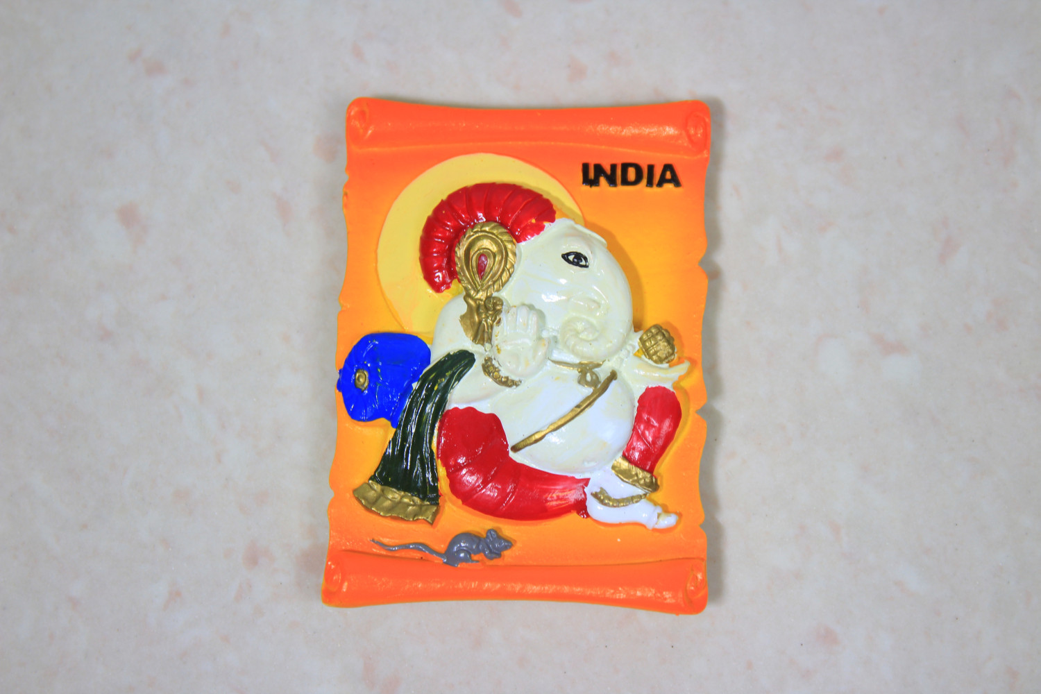 Ceramic Ganesh Magnet