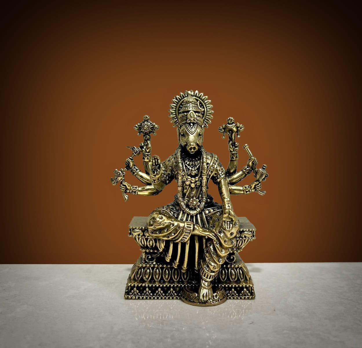 Brass Varahi Statue