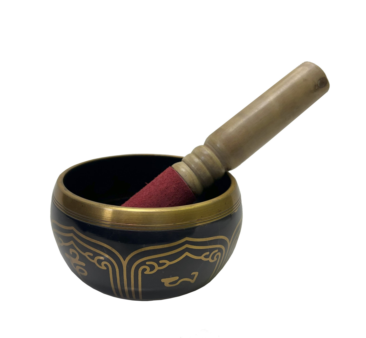Brass Carving Buddha Singing Bowl