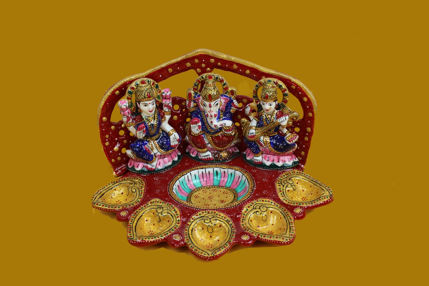 LGS PAINTED PANCH DIYA