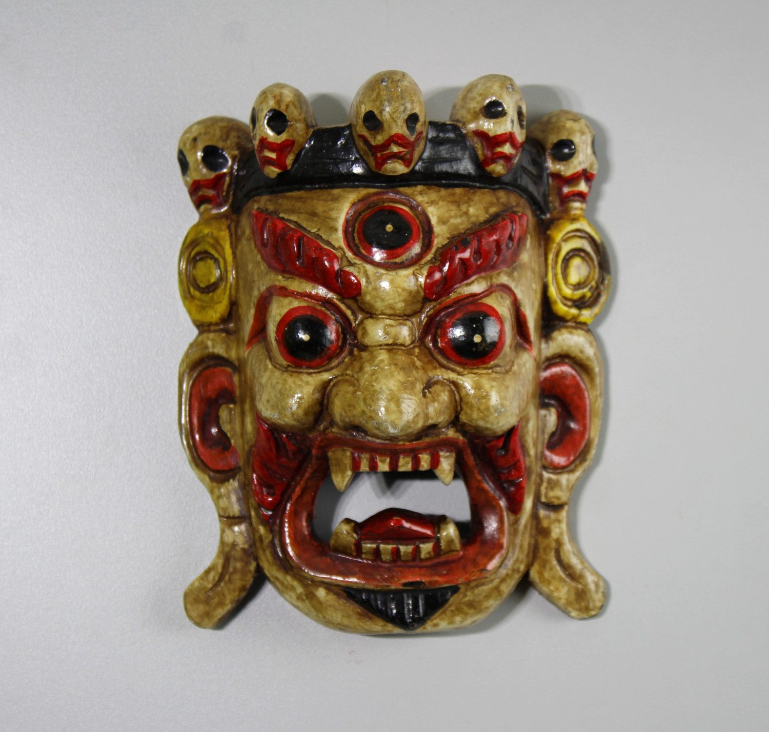 Wooden Bhairaw Mask