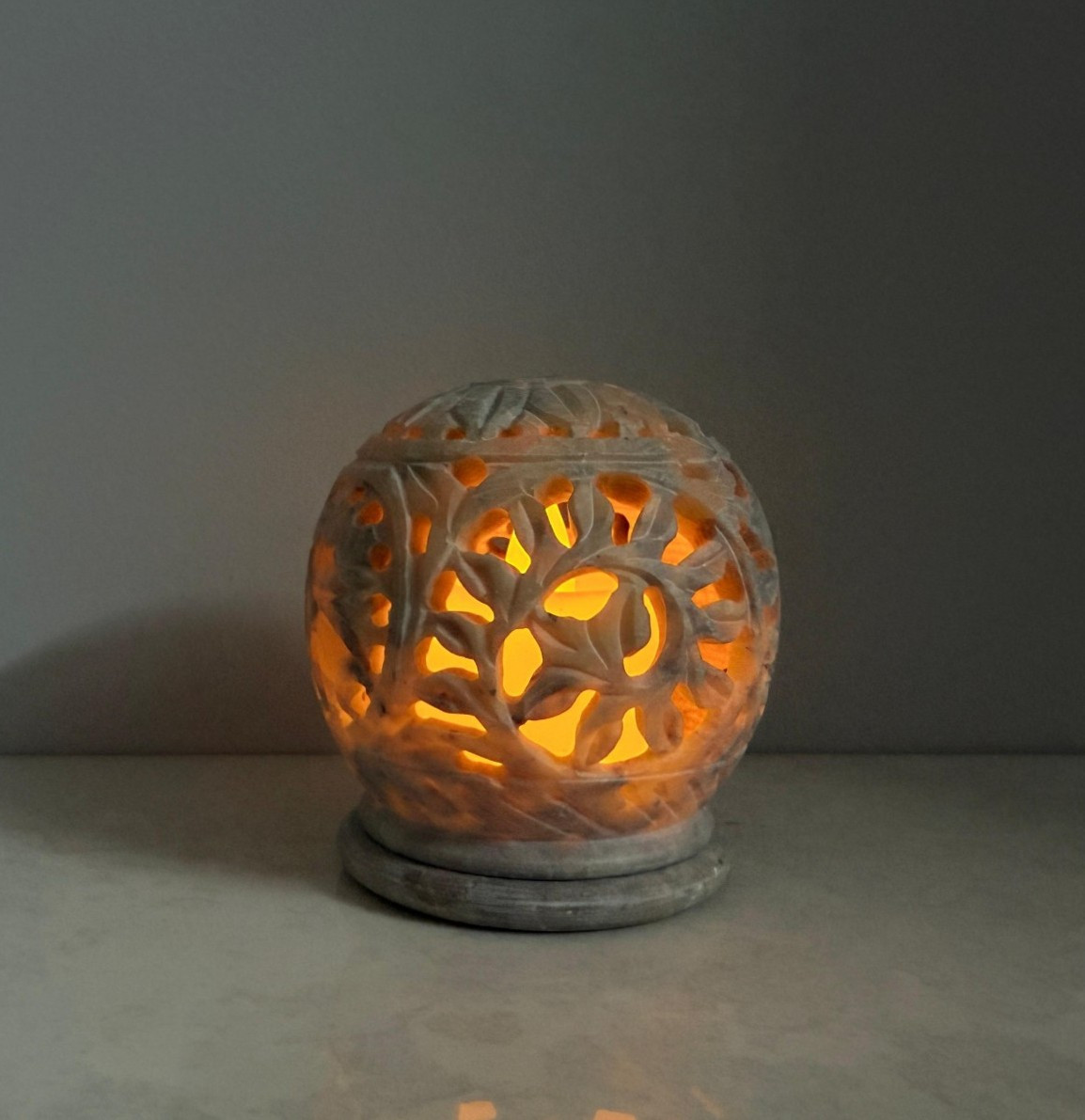 Soapstone Light Lamp