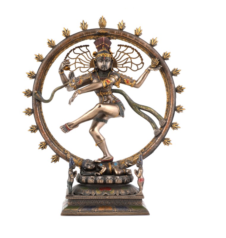 Copper Finish Natraj Statue