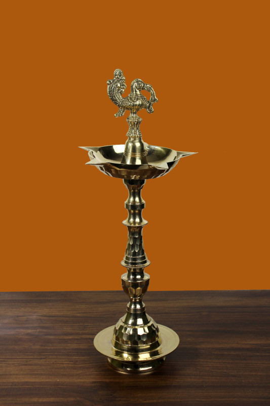 Brass Diamond Kashi Samai Deepak