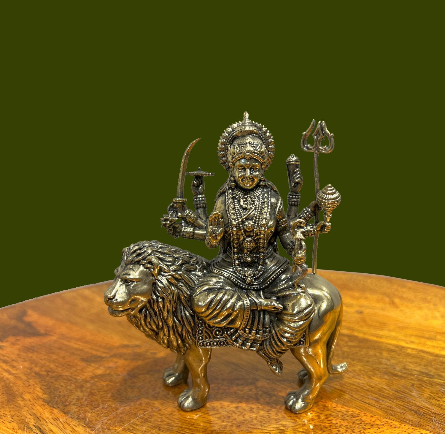 Brass Maa Durga Statue