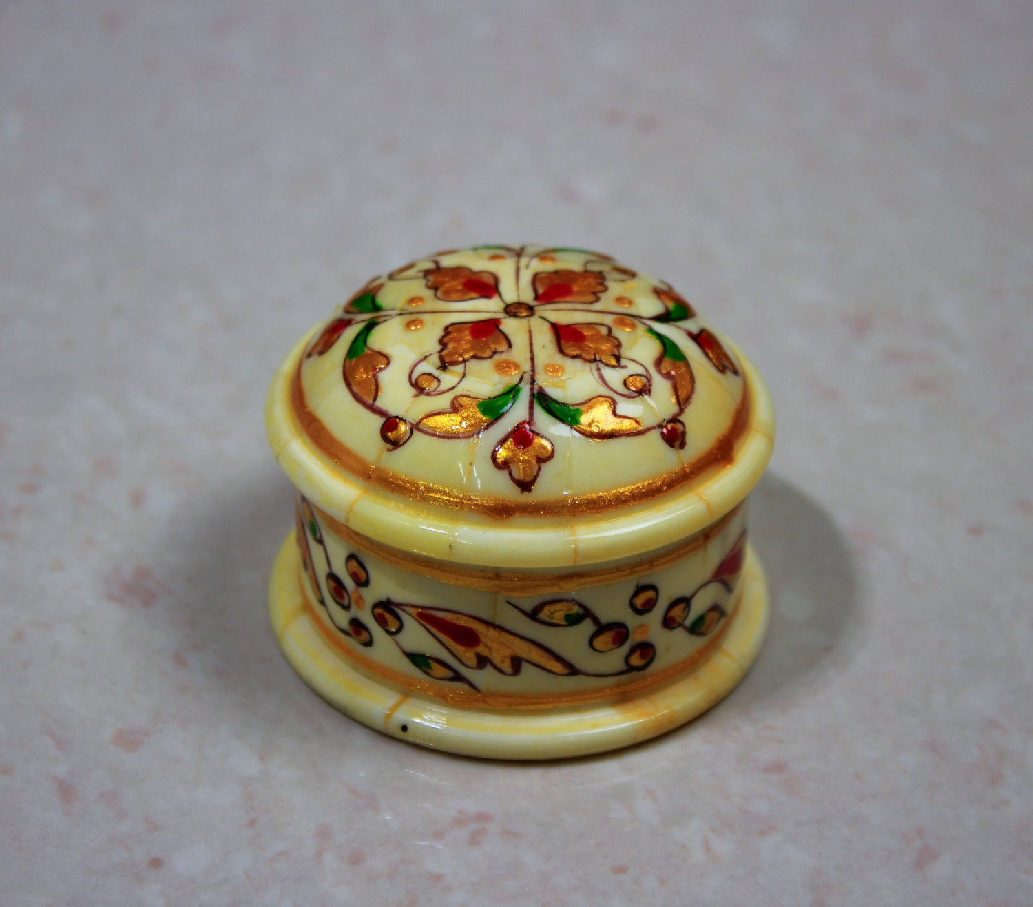 Bone Powder Box Embossed Mix Designe