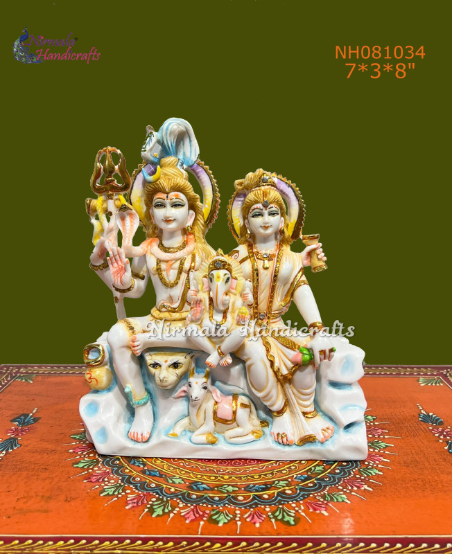 Culture Marble Shiv Family