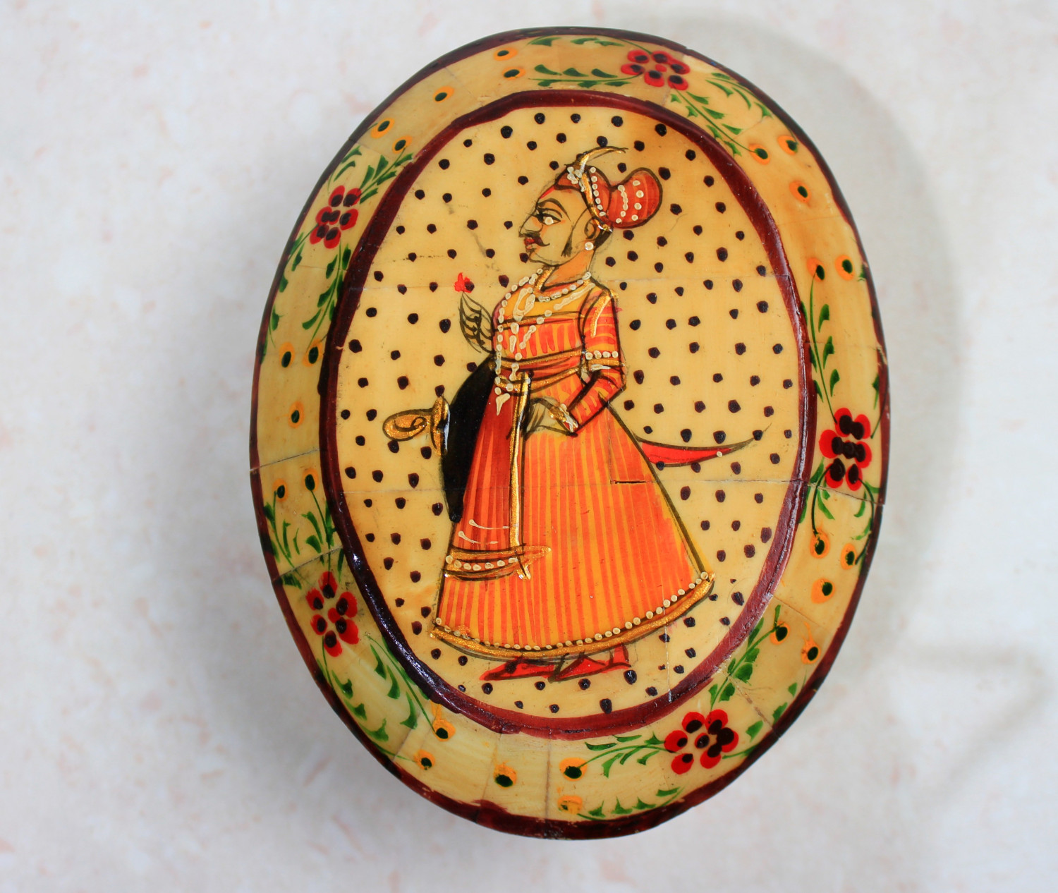 Bone Regular Box Painted in Mix Designe