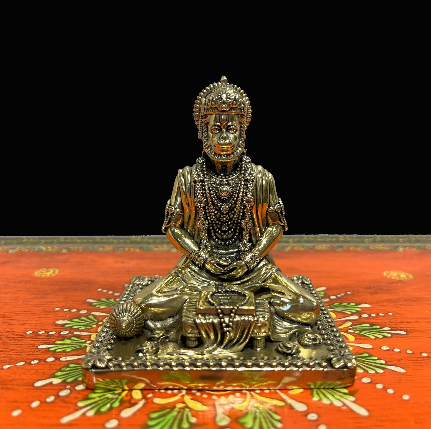 Brass Sitting Hanuman