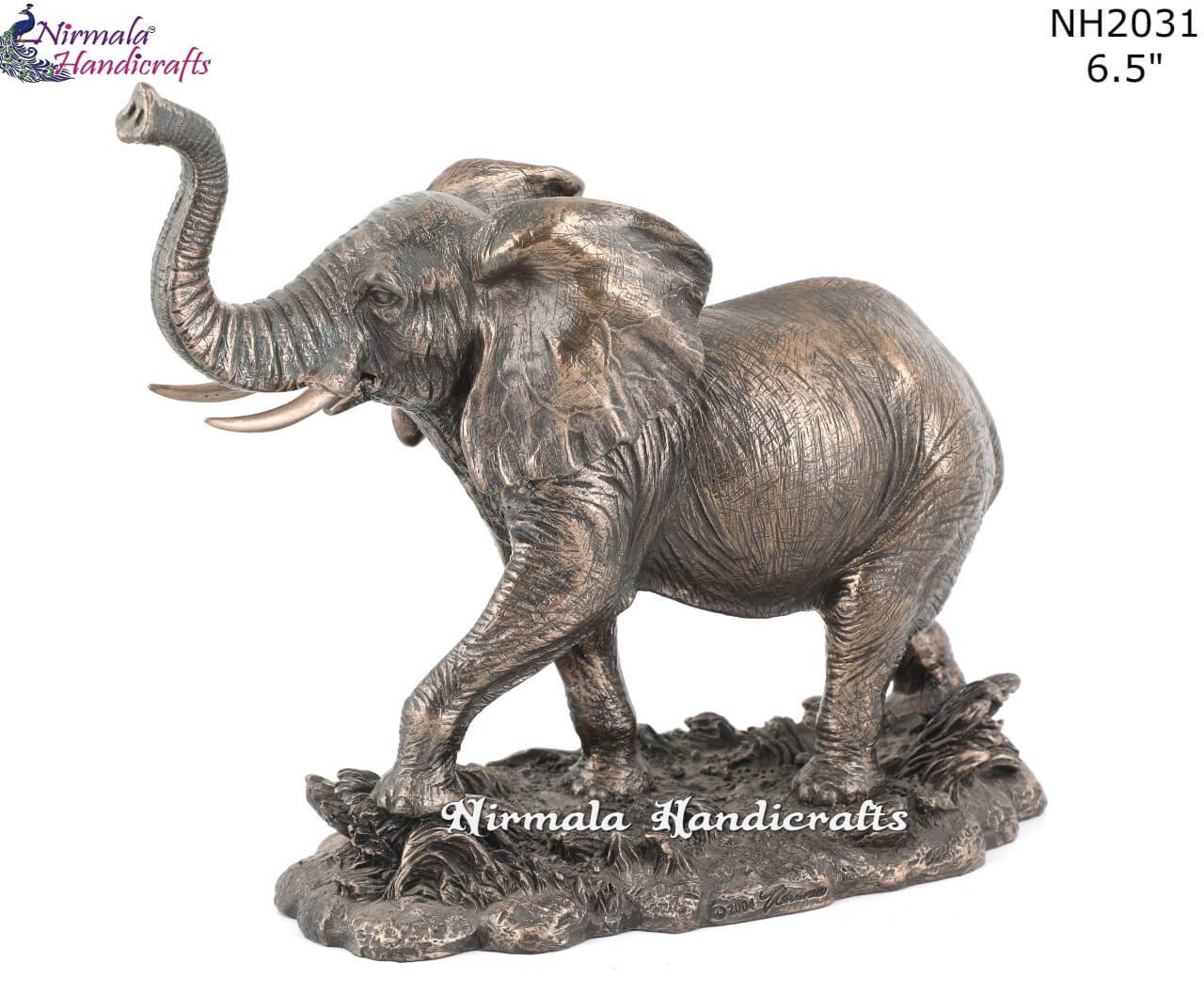 Copper Finish Elephant