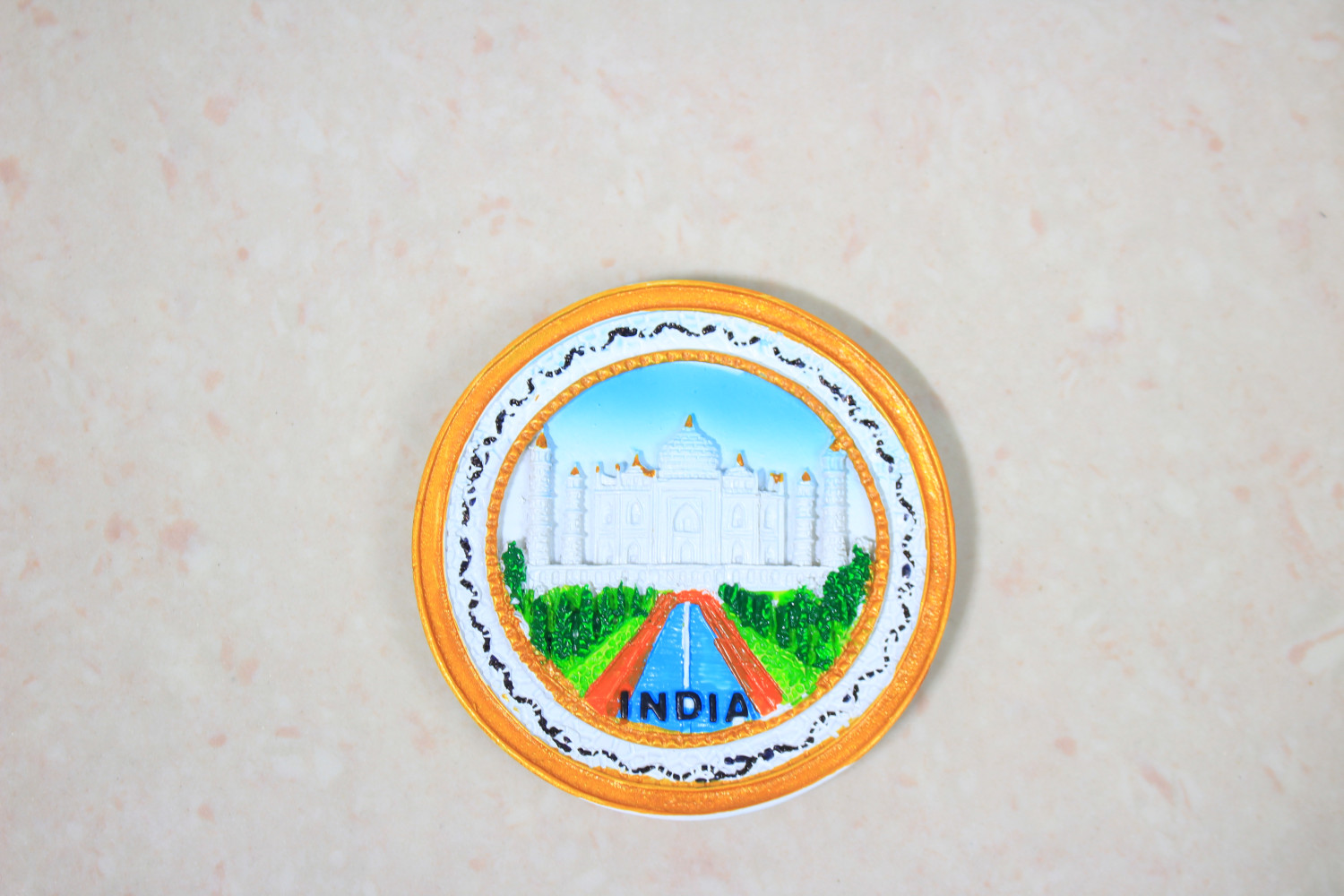 Ceramic Tajmahal Magnet