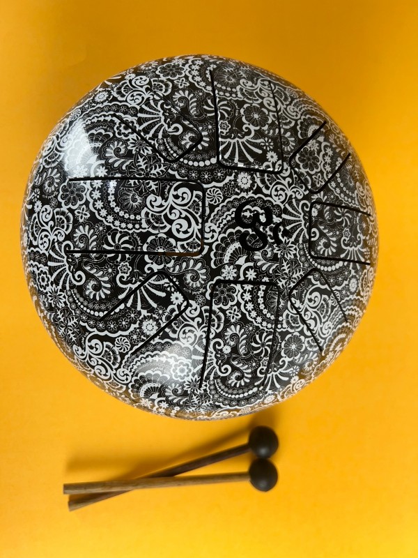 PRINTED MUSICAL HAPPY DRUM