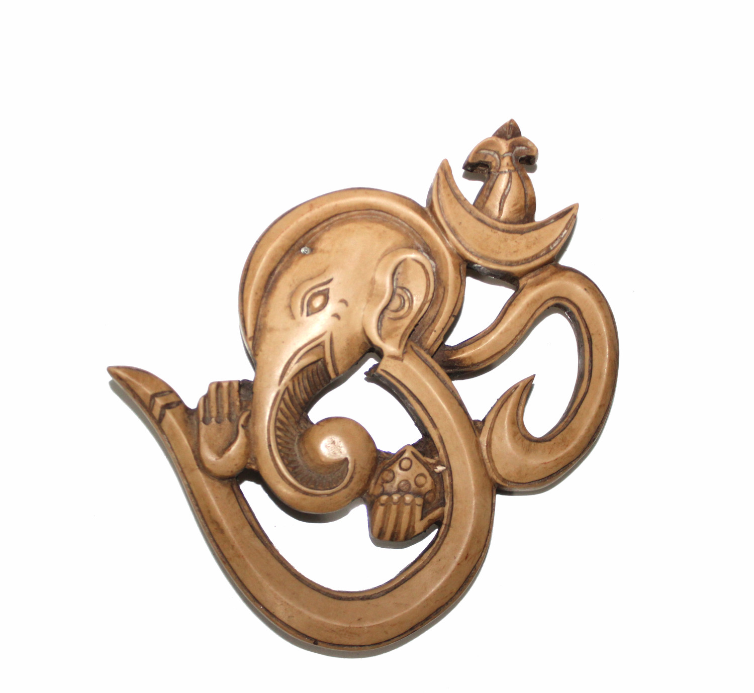 Resin Om Ganesh Plain