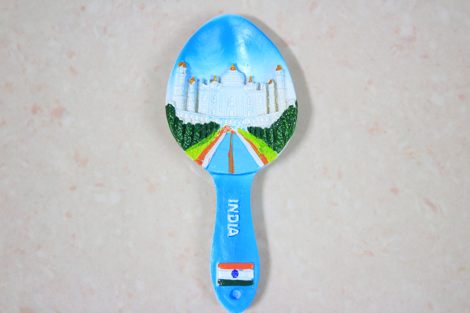 Ceramic Tajmahal Spoon Magnet