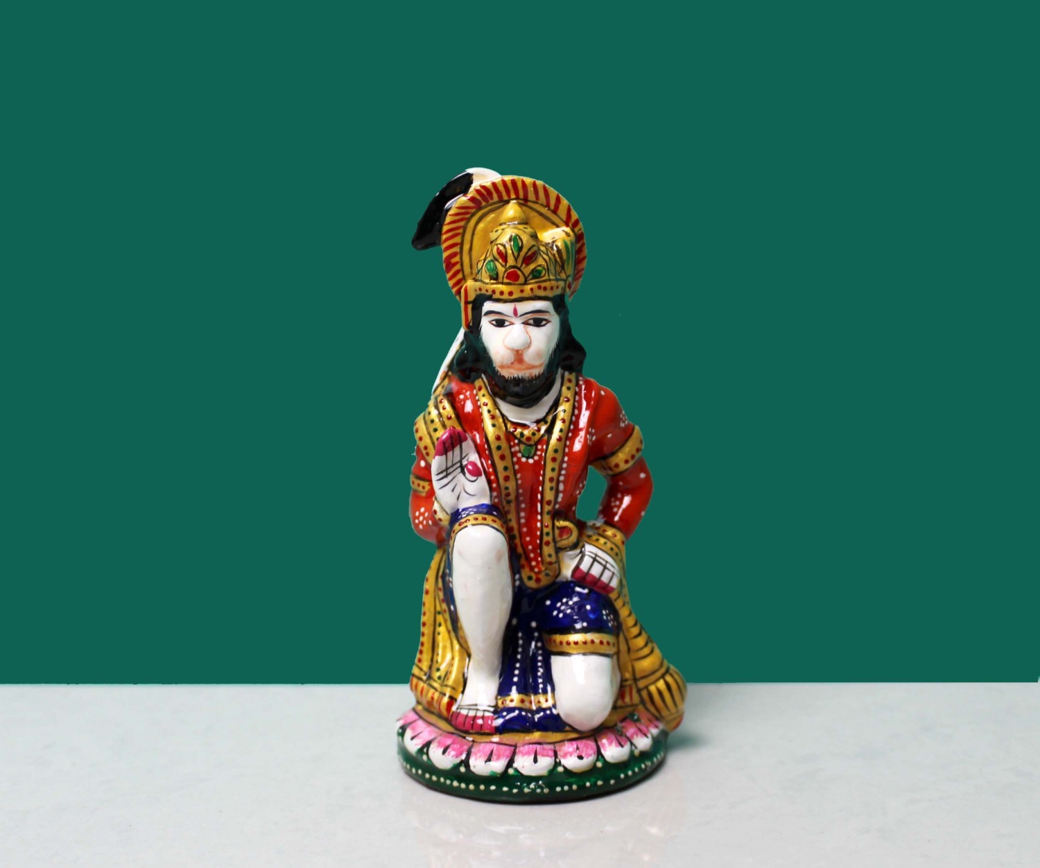 RESIN HANUMAN ENAMEL